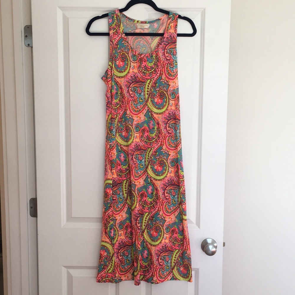 Emma&Ashley fitted colorful dress